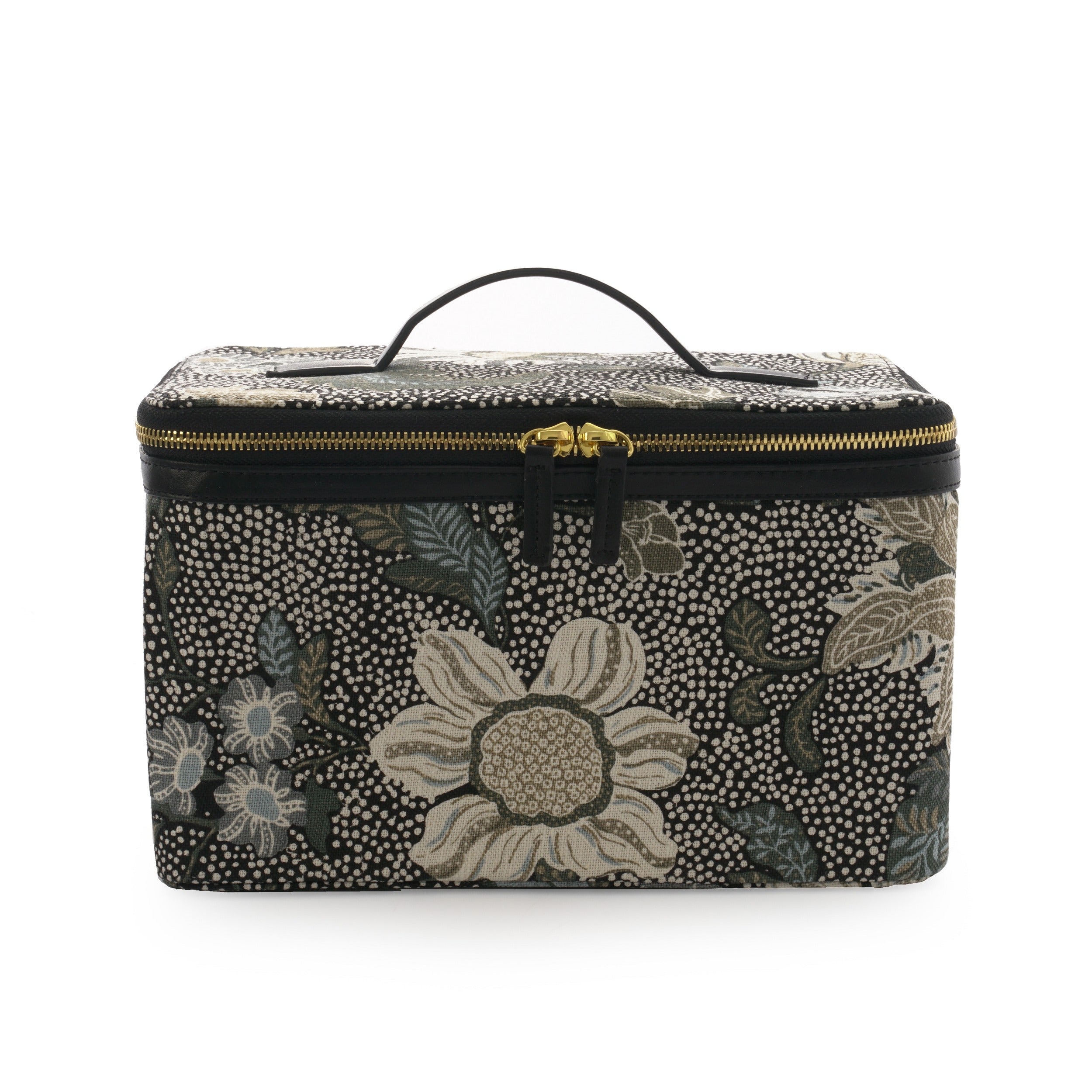 Beauty Box | Flower Linen | Black