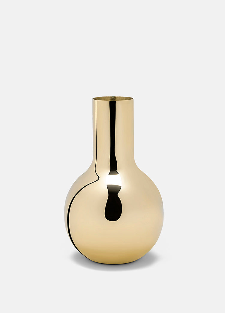 Vase | Boule | Polished Brass | Small - STOCKHOLM 