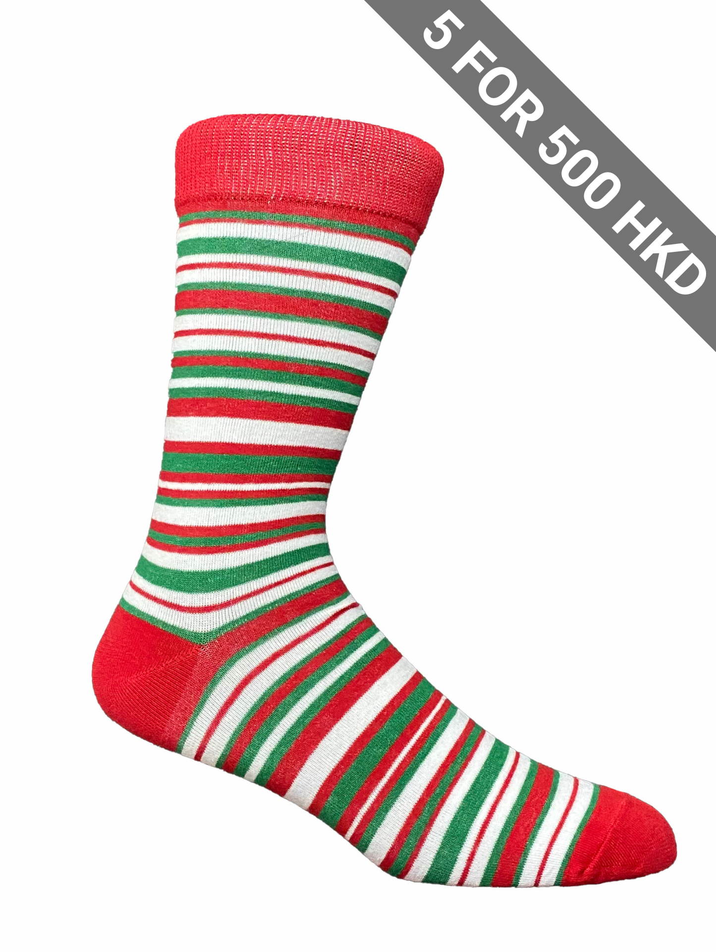 Socks | Christmas | Candy Cane | Cotton