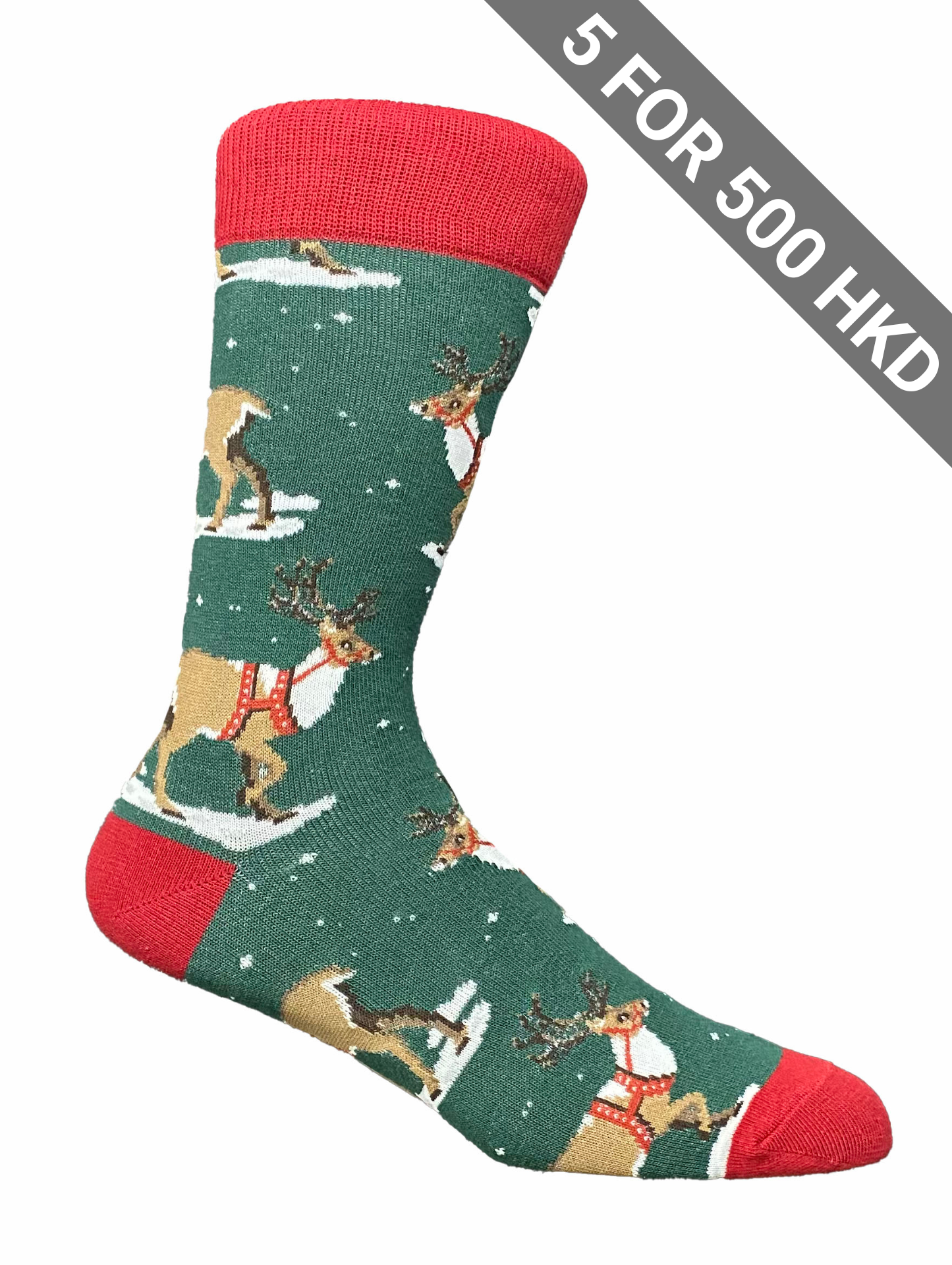 Socks | Christmas | Rudolf | Cotton