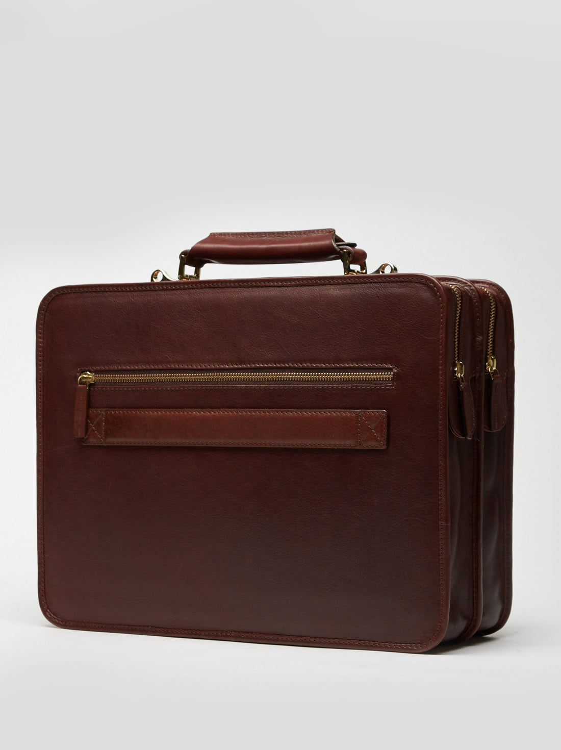 Laptop Bag | Elmo | Chestnut Leather - STOCKHOLM 