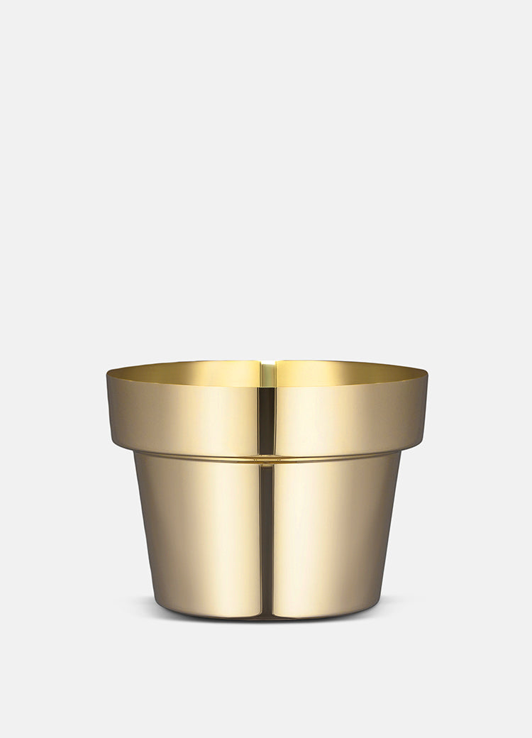 Pot | Polished Brass | Small - STOCKHOLM 