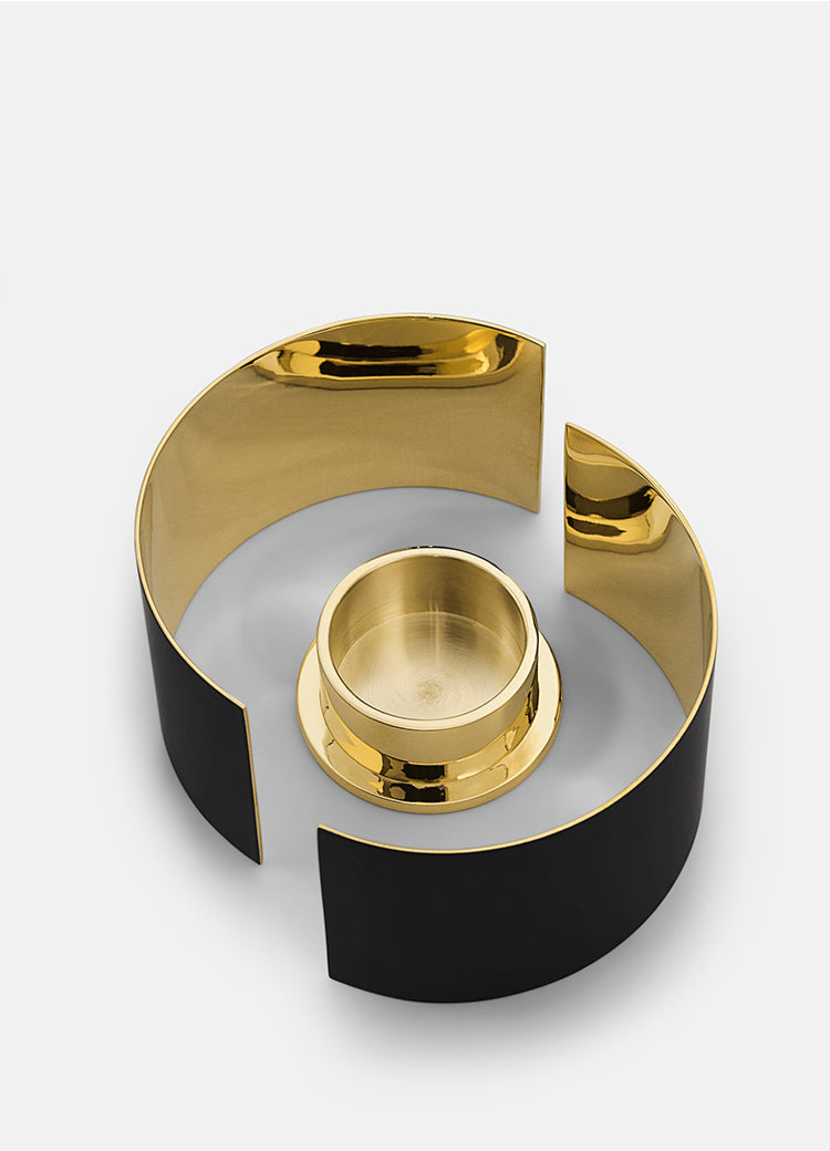 Candle Holder | Infinity | Black | Small - STOCKHOLM 