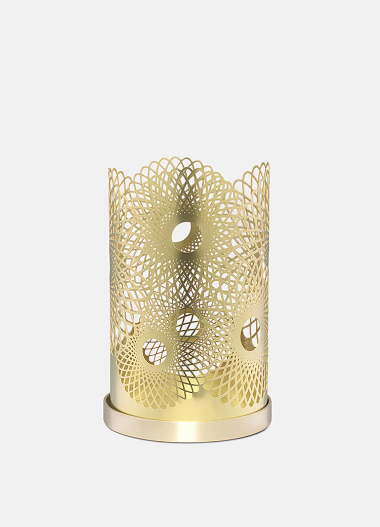 Candle Holder | Lara Bohinc | Brass | Feather - STOCKHOLM 