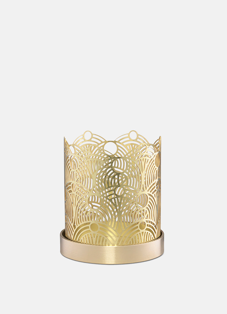 Candle Holder | Lara Bohinc | Brass | Lunar Small - STOCKHOLM 