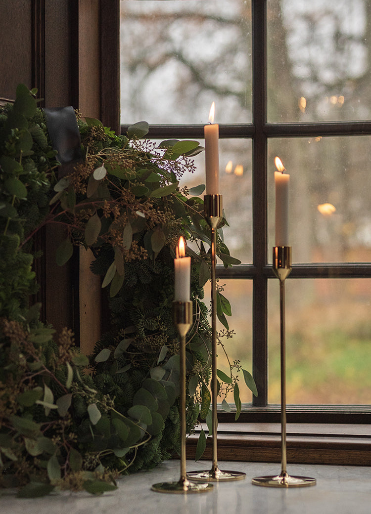 Candlestick | Nattlight | Silver | Small - STOCKHOLM 