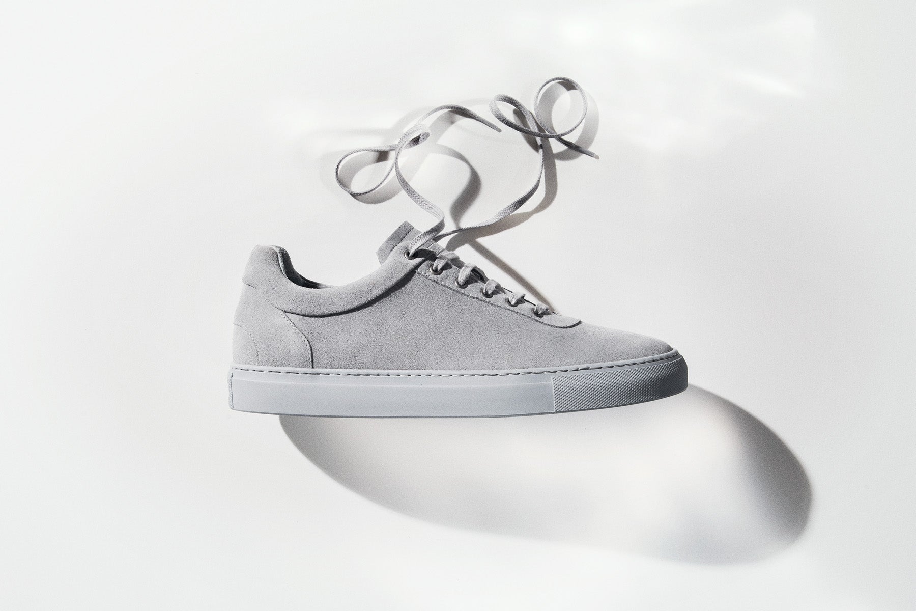 Sneakers | Suede | Stone Grey - STOCKHOLM 