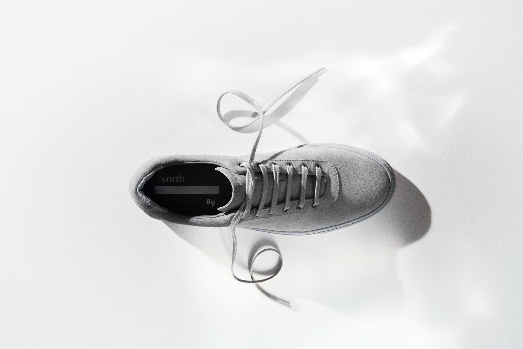 Sneakers | Suede | Stone Grey - STOCKHOLM 