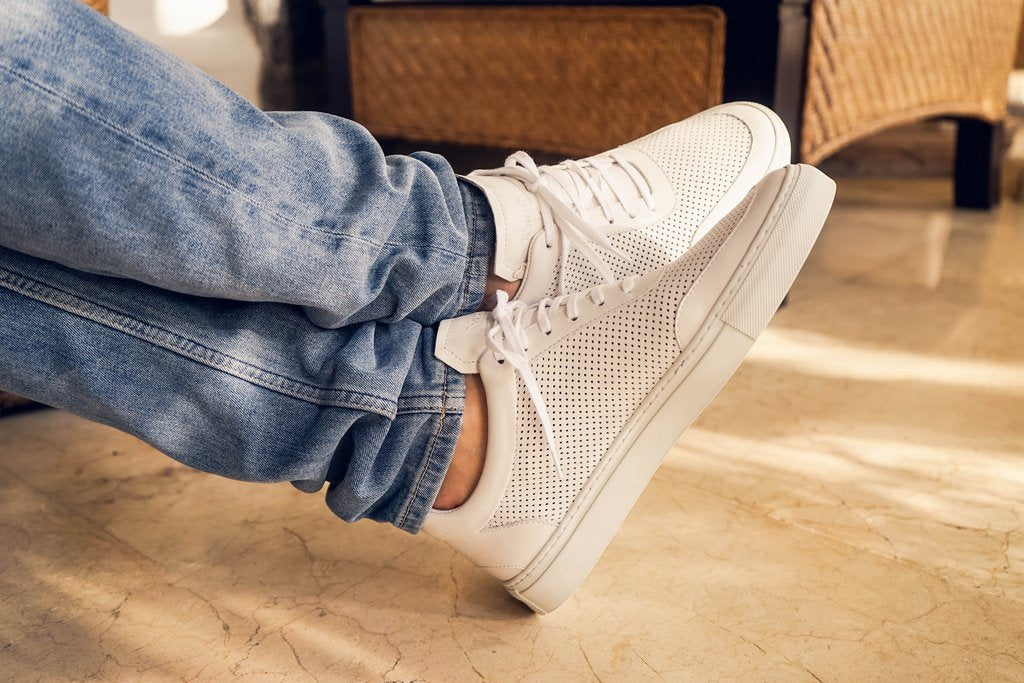 Sneakers | Breathable | Mesh | White - STOCKHOLM 