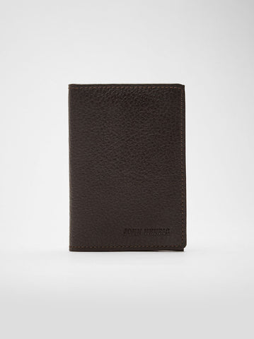 Cardholder | Oddo | Dark Brown Leather - STOCKHOLM 