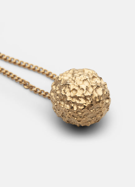 Necklace | Opaque Objects | Matte Gold