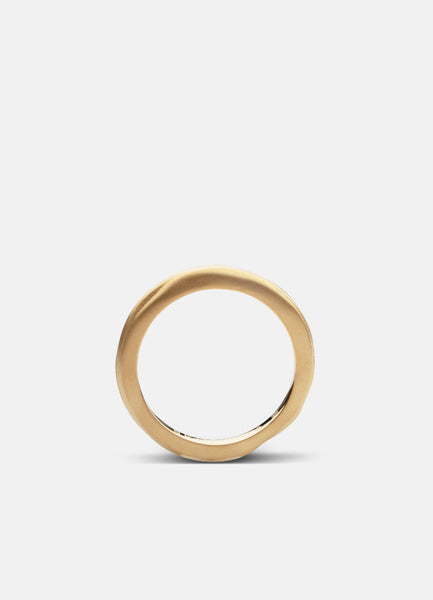 Ring | Opaque Thin | Matte Gold