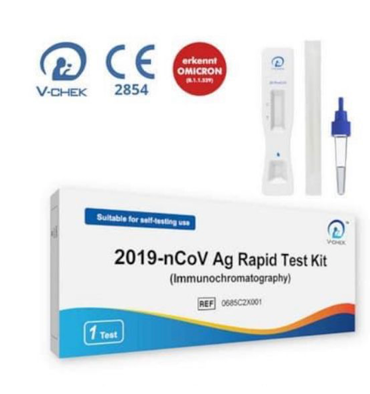 Rapid Test Kit | Nasal SARS-CoV-S | With CE certification CE 2854