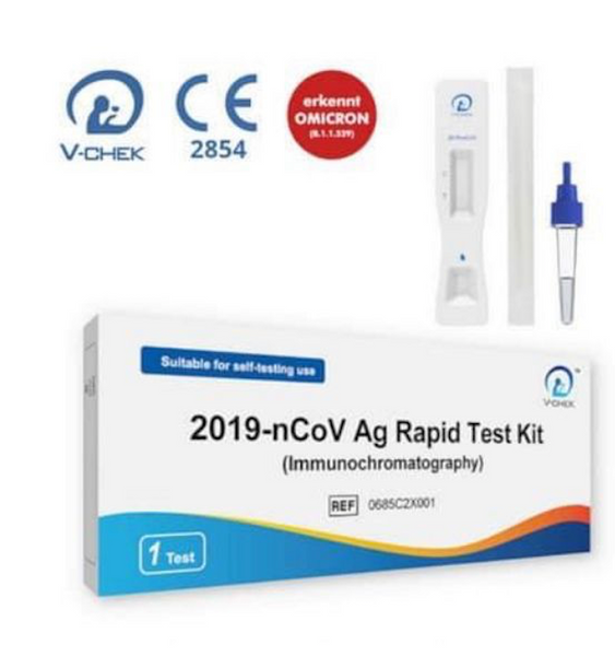 Rapid Test Kit | Nasal SARS-CoV-S | With CE certification CE 2854