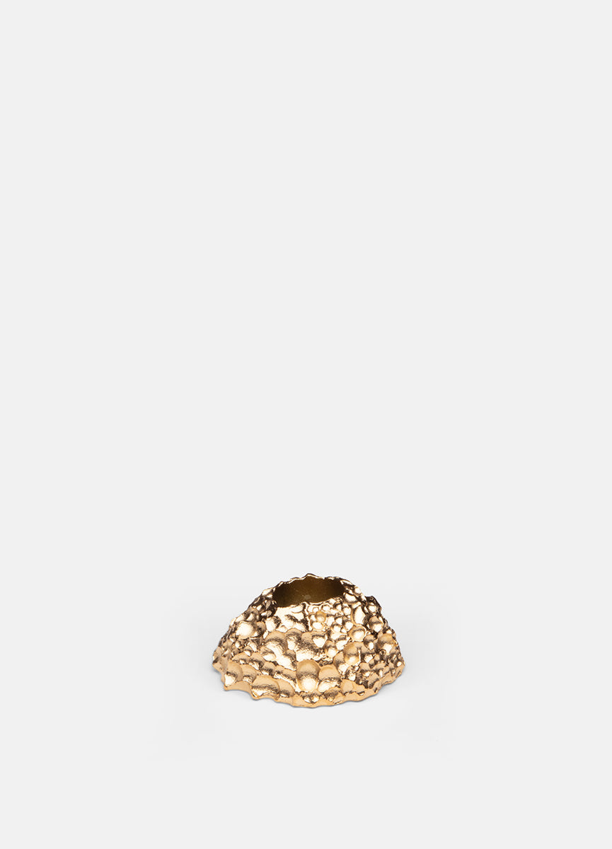 Candleholder | Opaque | Gold