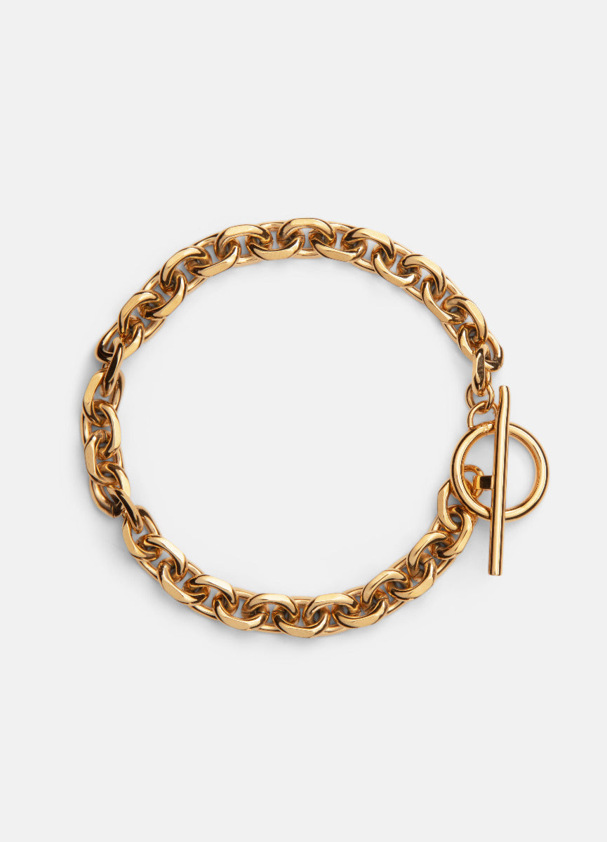 Bracelet | Unité Chain Bracelet | IPG Gold Plated