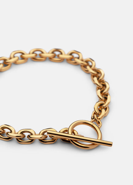 Bracelet | Unité Chain Bracelet | IPG Gold Plated