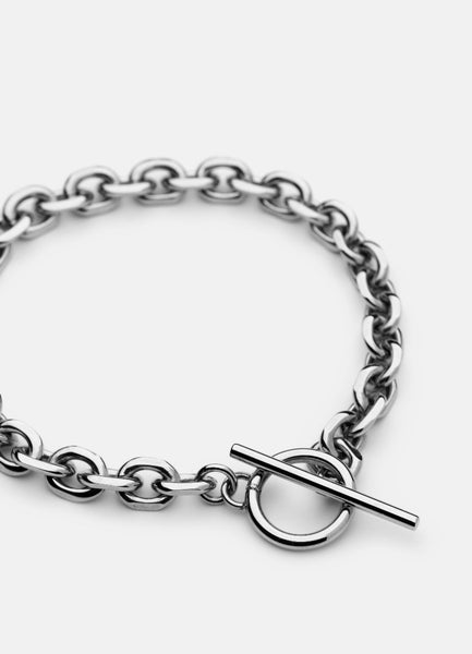 Bracelet | Unité Chain Bracelet | Silver Plated