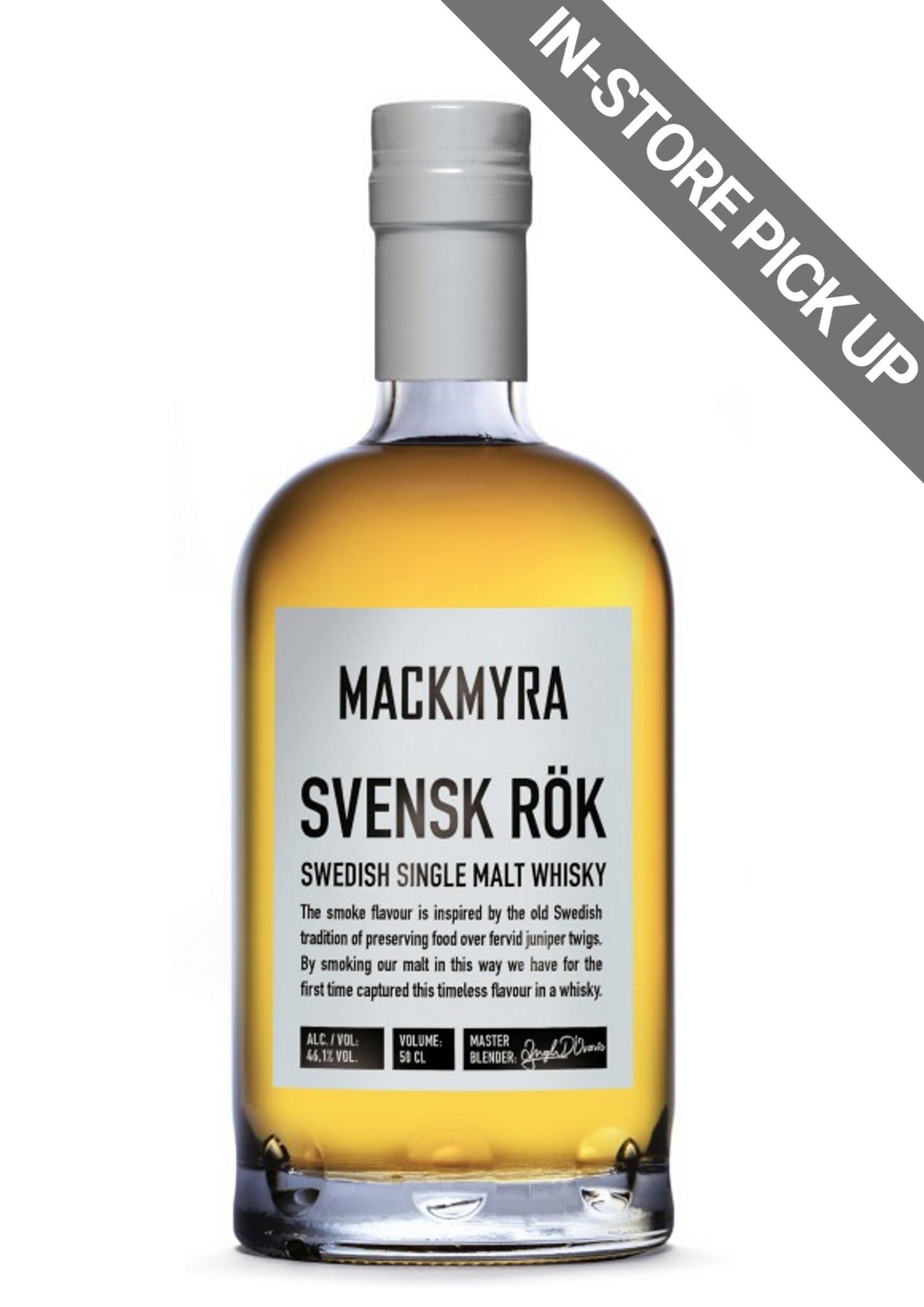 Mackmyra | Svensk Rök Whisky | 46,1% 50cl - STOCKHOLM 