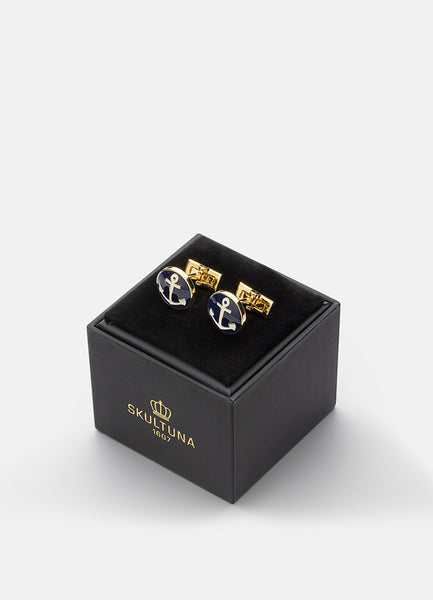 Cufflinks | The Anchor | Gold - STOCKHOLM 