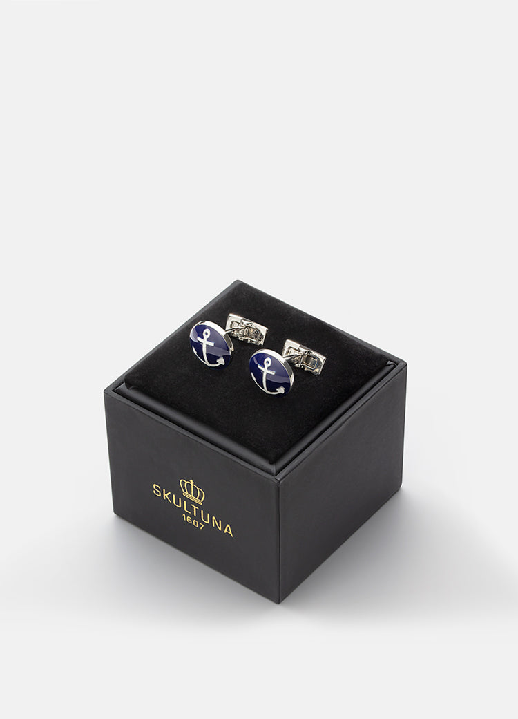 Cufflinks | The Anchor | Silver - STOCKHOLM 