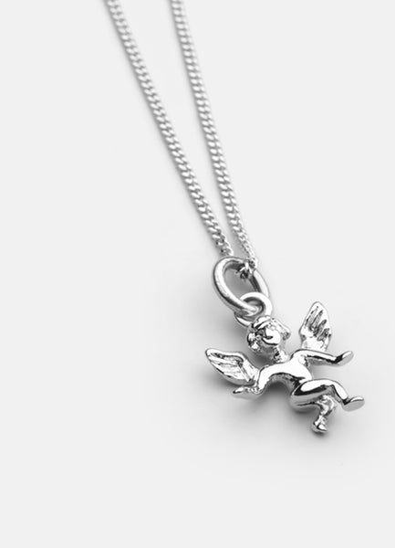 Necklace | The Angel | Polished Steel - STOCKHOLM 