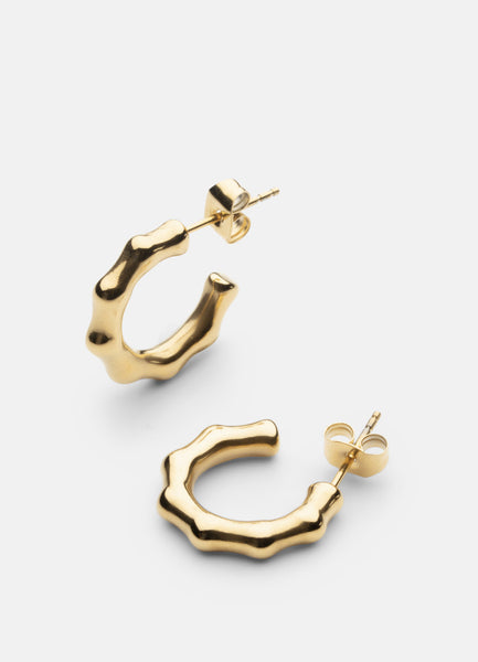 Earrings | Bambou Petit | Gold Plated