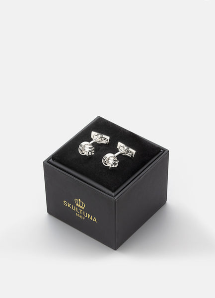 Cufflinks | Black Tie Collection | Silver Knot - STOCKHOLM 