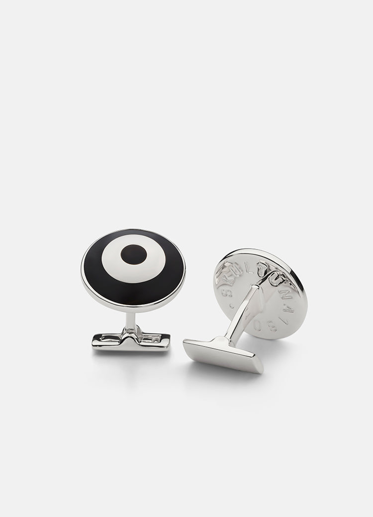 Cufflinks | Bomber | Black - STOCKHOLM 