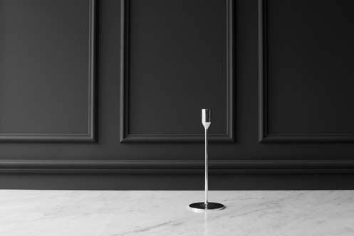 Candlestick | Nattlight | Silver | Small - STOCKHOLM 