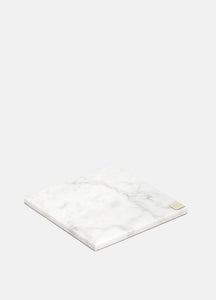 Marble plate | 15x15cm | Carrara - STOCKHOLM 