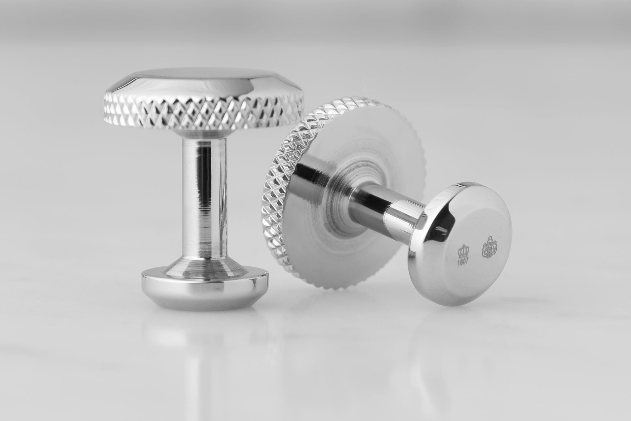 Cufflinks | Icon | Model 8 | Polished Steel - STOCKHOLM 