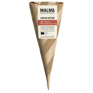 Organic Fairtrade Chocolate Cone | Blonde Salty Licorice | 38%