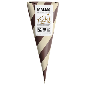 Organic Fairtrade Chocolate Cone | Tack | Coffee & Coconut 37% Milk