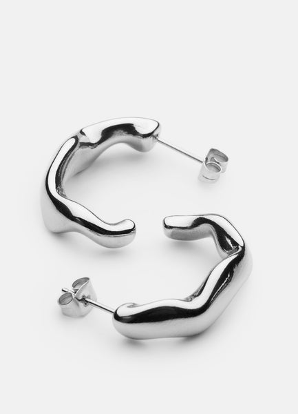 Earrings | Chunky | Silver Plated