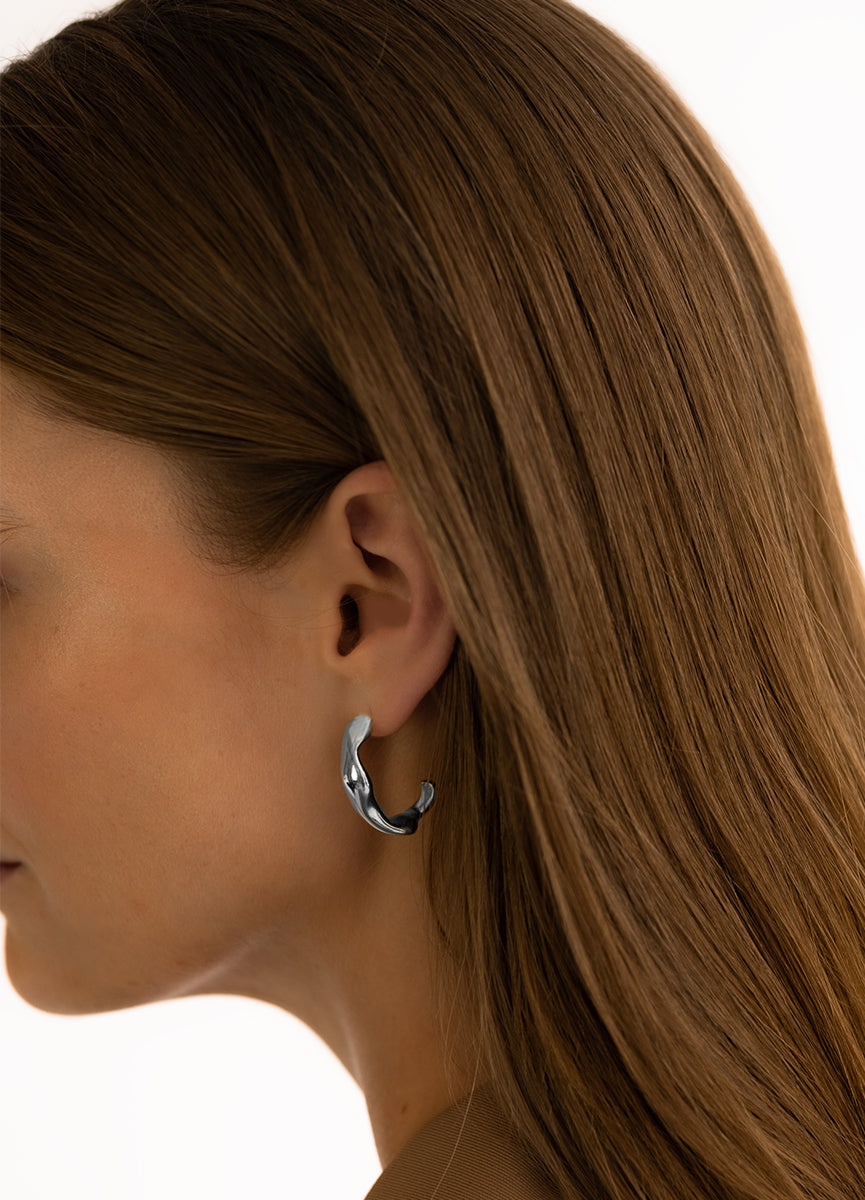 Earrings | Chunky | Silver Plated