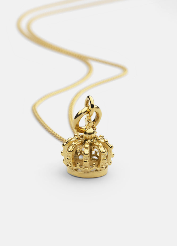 Necklace | The Crown | Gold Plated - STOCKHOLM 