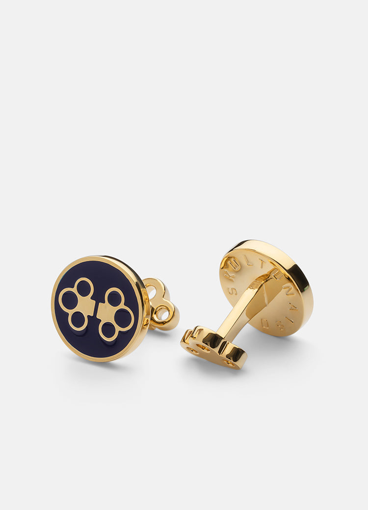 Cufflinks | The Double Key | Deep Blue - STOCKHOLM 