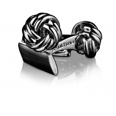 Cufflinks | Black Tie Collection | Silver Knot - STOCKHOLM 