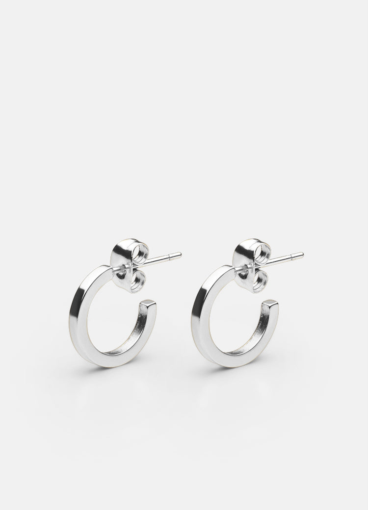 Earrings | SB | Polished Steel - STOCKHOLM 