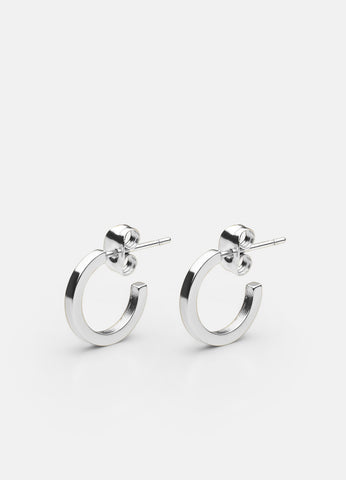 Earrings | SB | Polished Steel - STOCKHOLM 