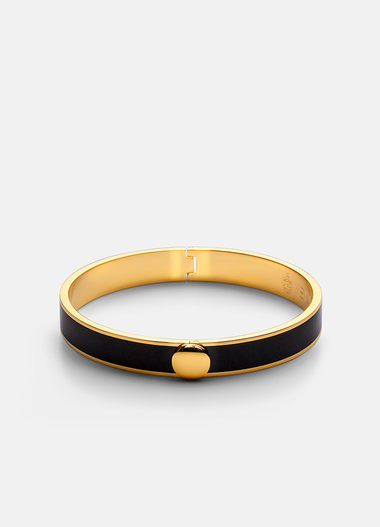Bangle | Plain with lock | 9 MM - STOCKHOLM 