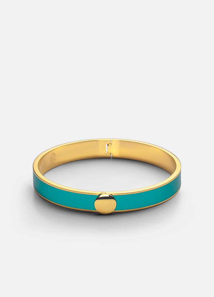Bangle | Plain with lock | 9 MM - STOCKHOLM 