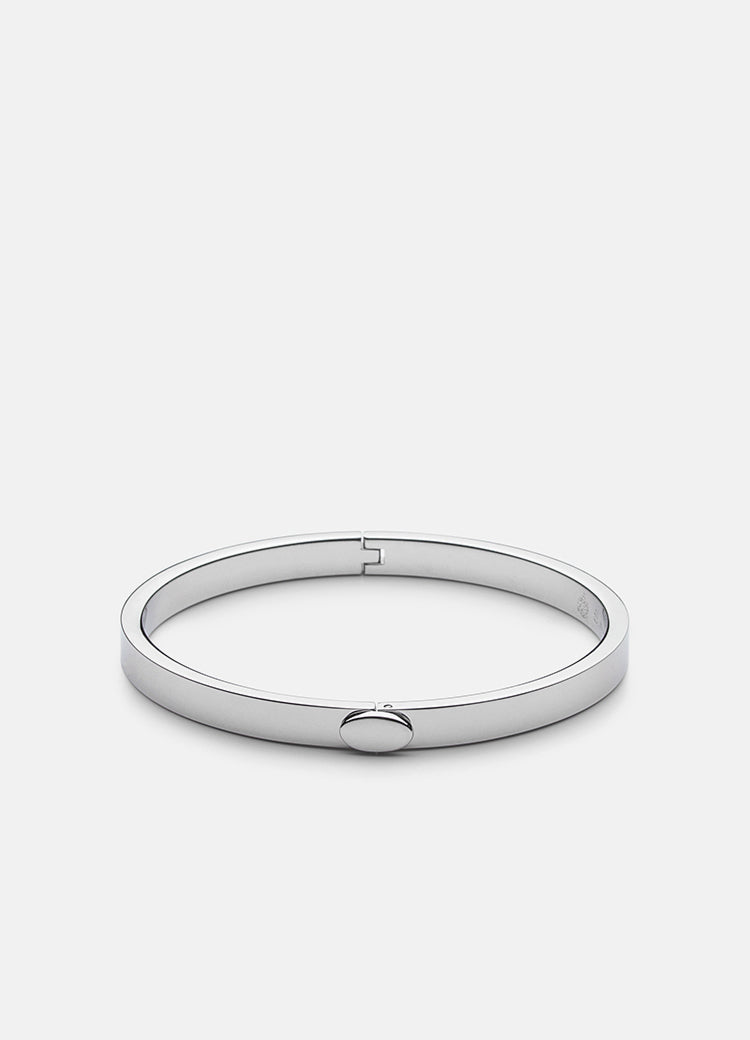 Bangle | Eternal  | Regular | Polished Steel | Small - STOCKHOLM 