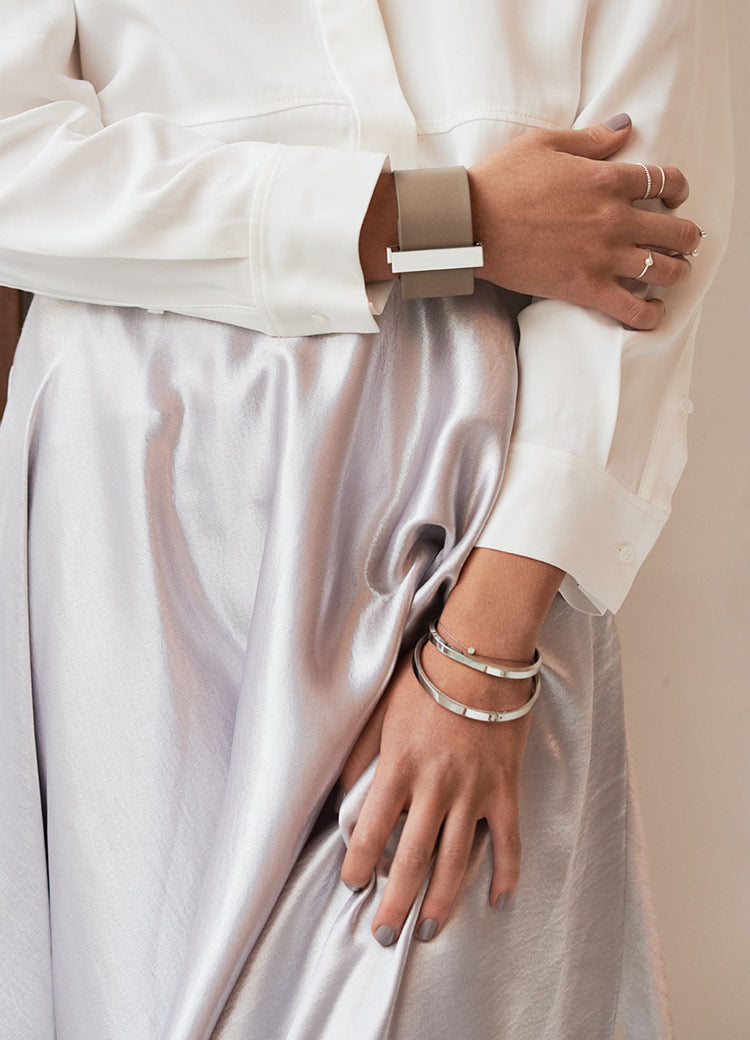Bangle | Eternal  | Regular | Polished Steel | Small - STOCKHOLM 