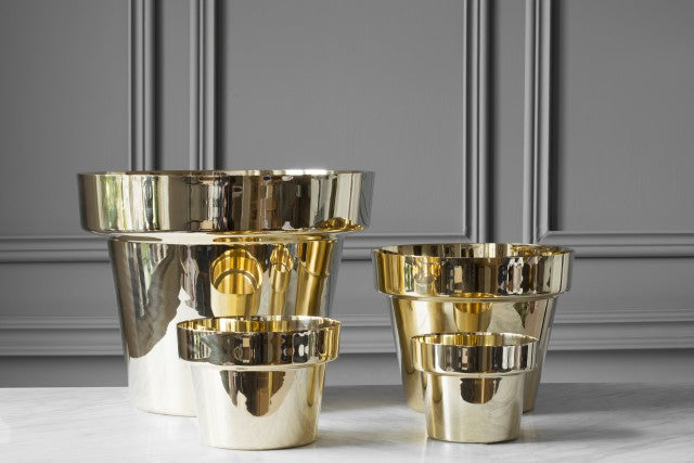 Pot | Polished Brass | Small - STOCKHOLM 