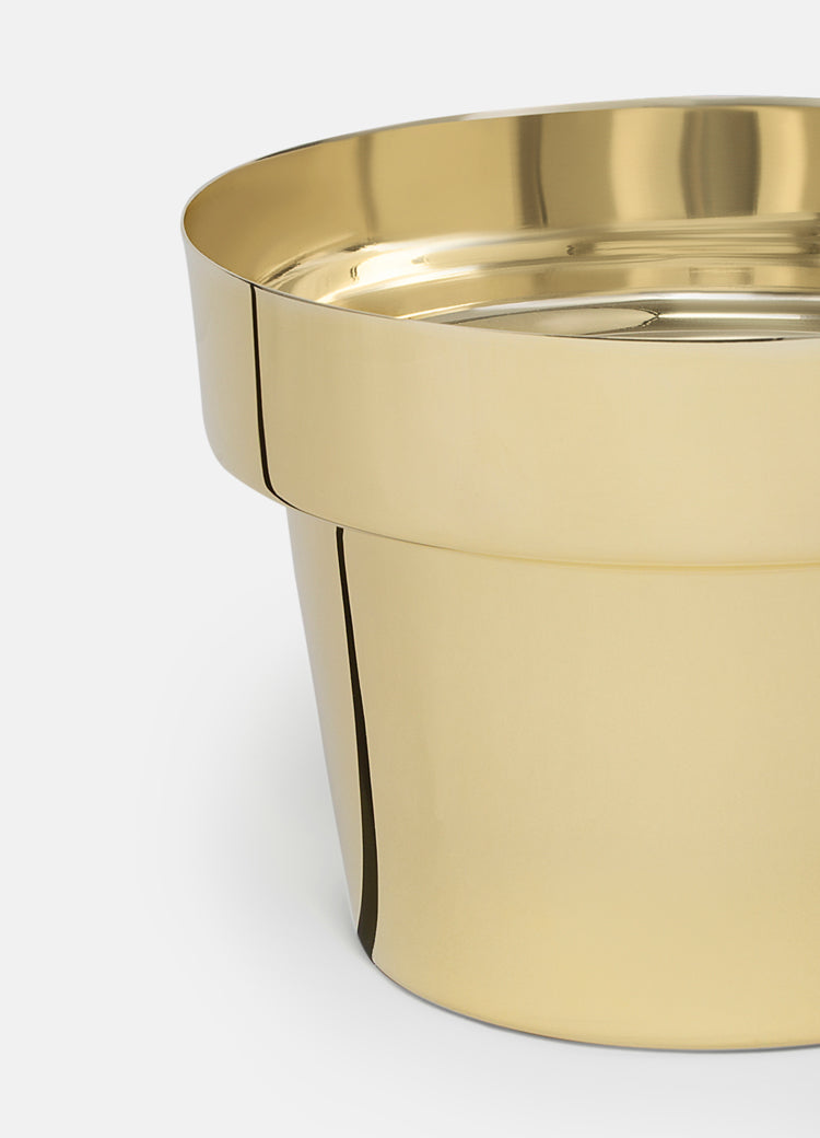 Pot | Polished Brass | Small - STOCKHOLM 