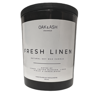 Fresh Linen | Natural Soy Wax Candle | Vegan