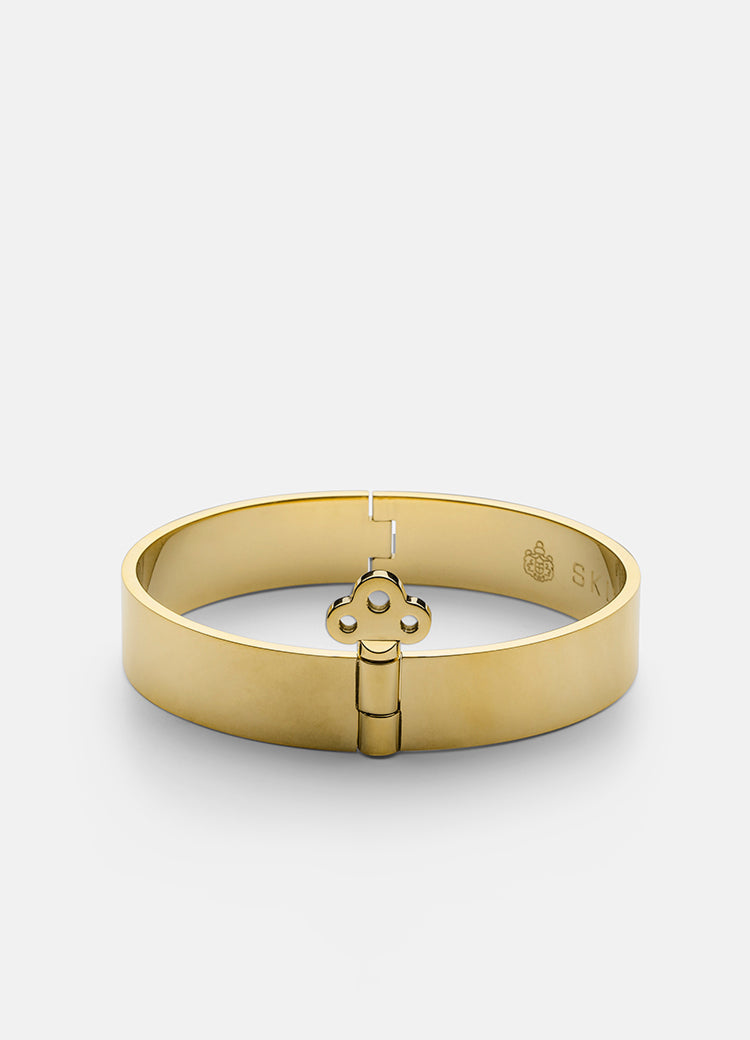 Bangle | Key Lock | Gold - STOCKHOLM 