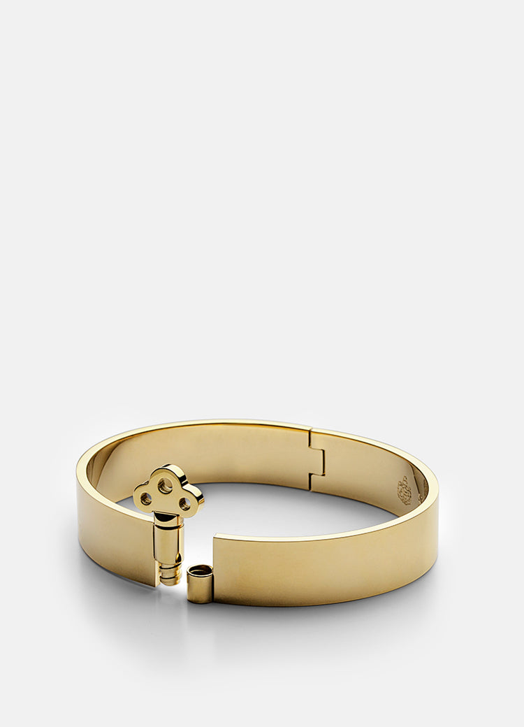 Bangle | Key Lock | Gold - STOCKHOLM 